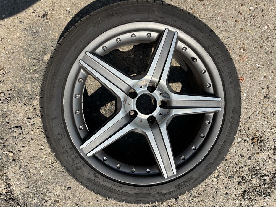 Продавам ” Mercedes джанти 8Jx19 ET30 5x112 + гуми 245/40 R19