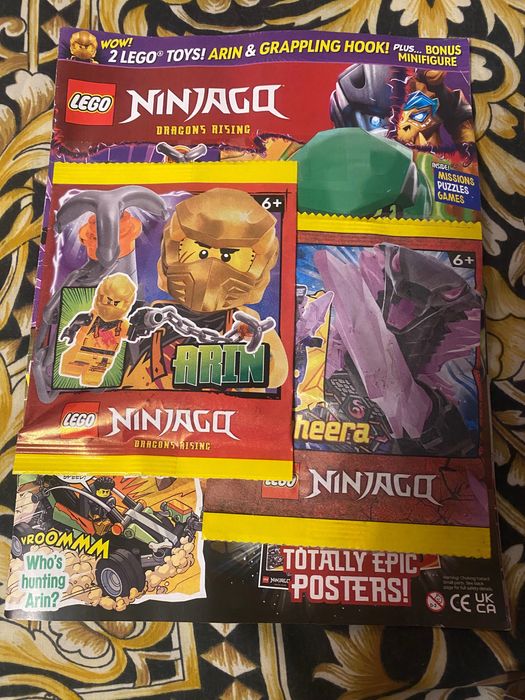 Списание Lego Ninjago Dracons Rising номер 121,125,126,30 лева за брой