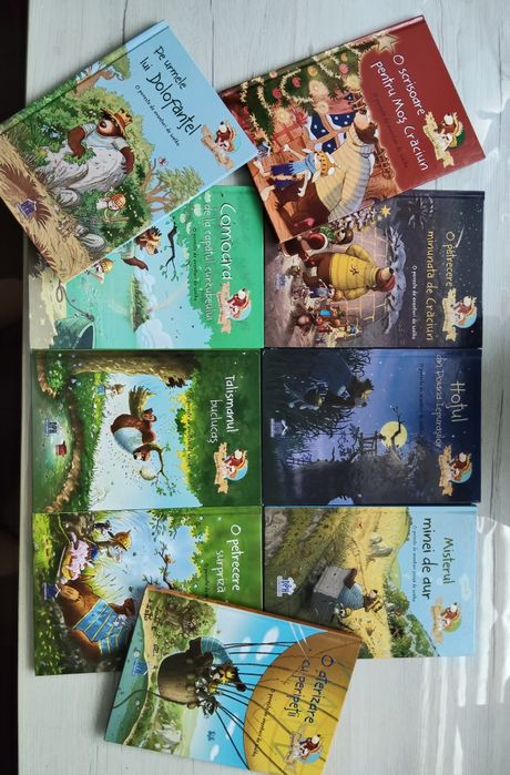 Colecție 9 cărți pentru copii – stare foarte bună