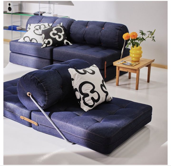 Fotolii/module IKEA Vallentuna denim albastru – set 2 buc