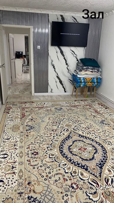 Ассалаумағалейкум 3 ші ықшам ауданы 2 бөлмелі пәтер