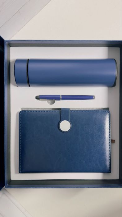 Подарки! Блокнот + термос! Оптом