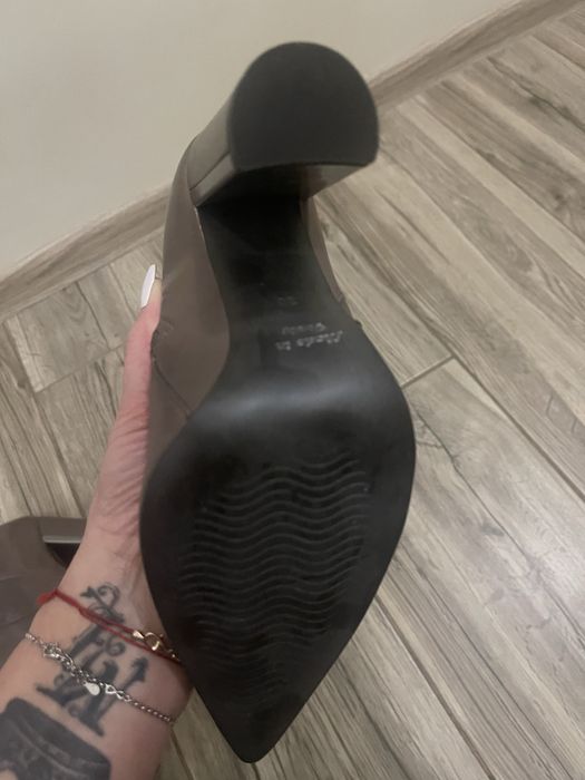 Ботуши-цвят каки