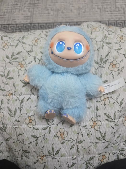 Лабубу брилок синий