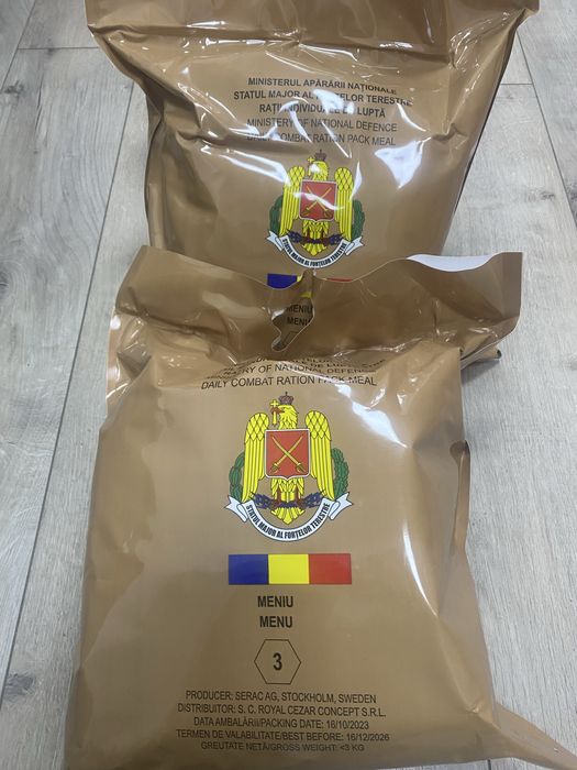 Pack Meal nr3 ( hrana pentru militari)