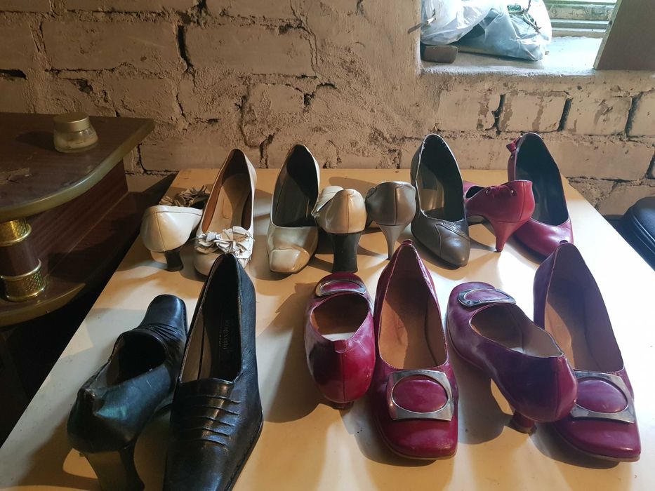 Туфли кожанные женские