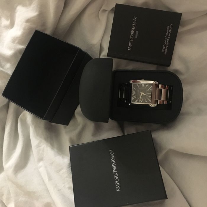 Мъжки часовник Emporio Armani Super Slim 36mm Mens Watch AR2010