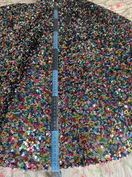 Rochie paiete multicolore facuta la comanda