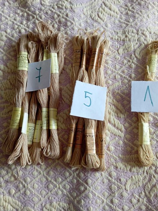 Конци мулине и за плетене