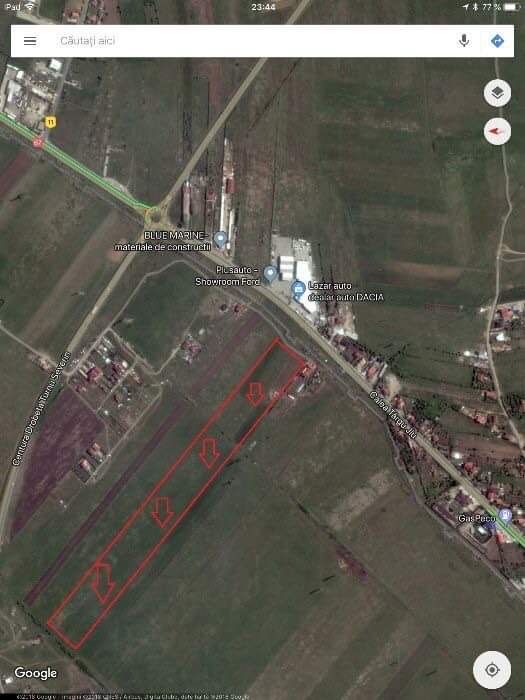 Teren de vanzareMehedinti Drobeta Tr Severin Calea Tg-Jiului