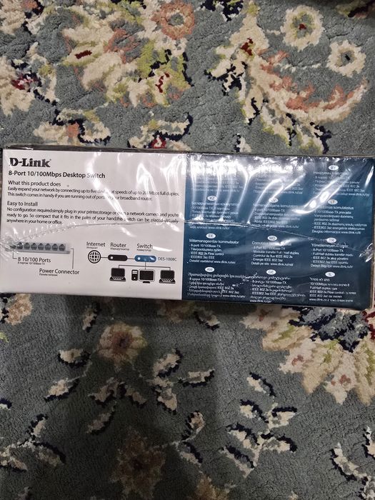 D-Link switch 8-port