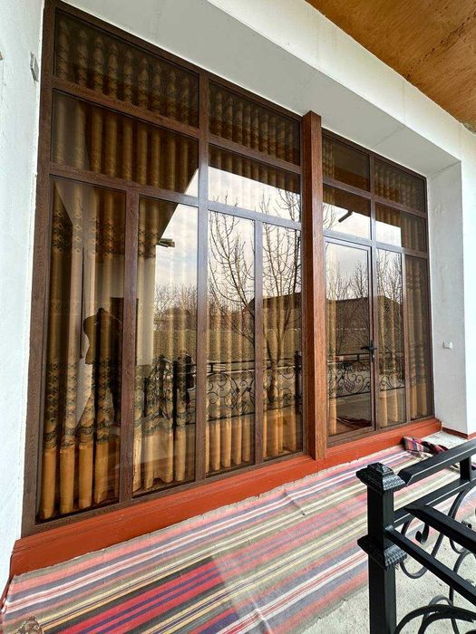 Акфа эшик-ром ва витраж(тераска)лар ясаш ва урнатиш