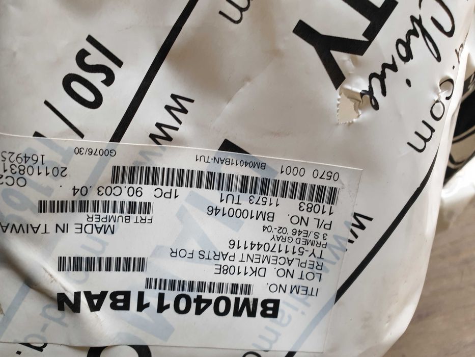 Бампер передний BMW 3 E46 рест