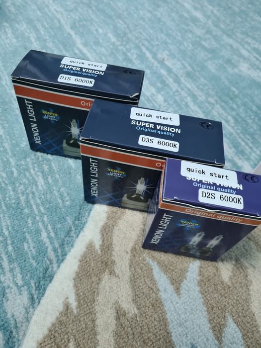 Bec auto xenon D1S D2S D3S 6.000k 35w