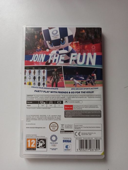 Игра за Nintendo switch Tokyo 2020