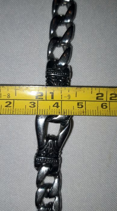 Brățară  inox rock 220x10(15)×4 mm