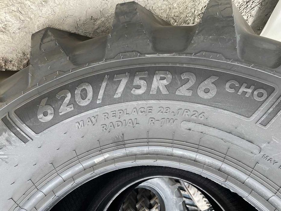 Cauciucuri noi Tubeless 620/75R26 Radiale pentru Combina 23.1-26