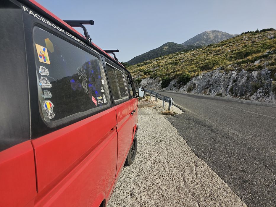 Vw T3 camper vintage pregătit pentru off-grid Off-camping