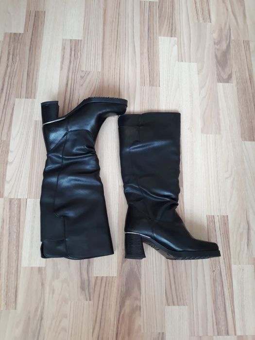 Cizme lungi piele naturală 100%