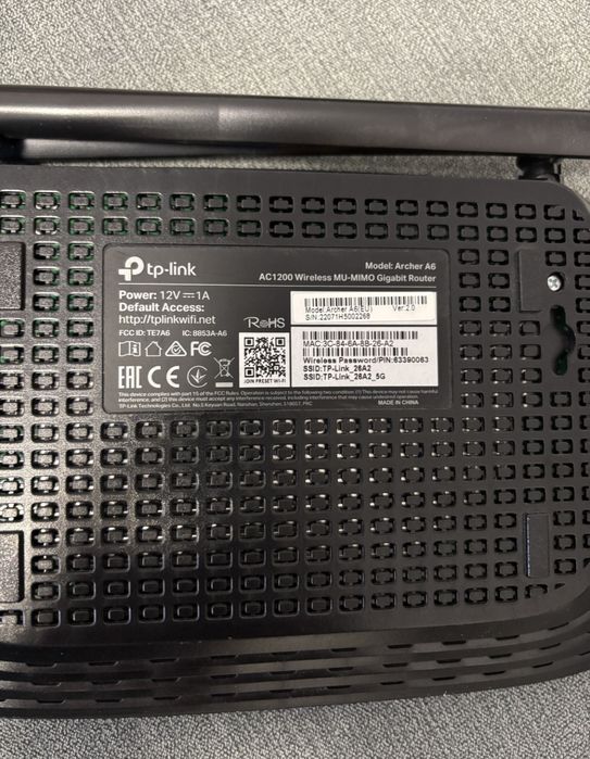 ROUTER TP-LINK ARCHER AC1200
Perfect functional
Cadou cablu de retea