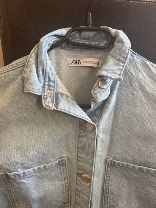 Дамски дънков гащеризон Zara