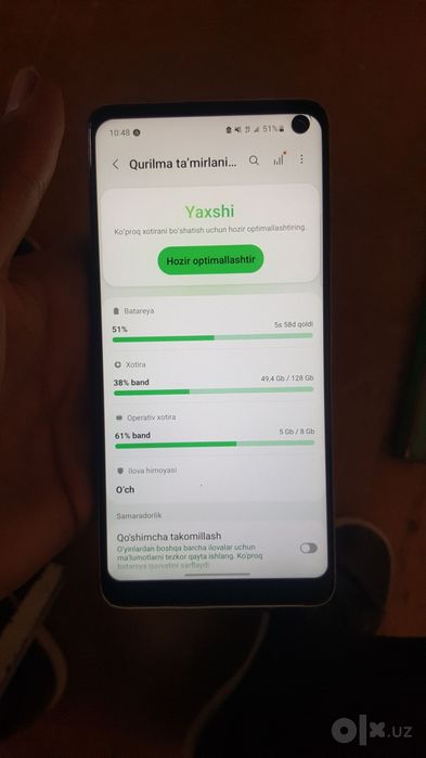 Samsung s 10 ozi