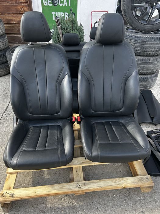 Interior piele electric scaune față și banchete spate BMW G30