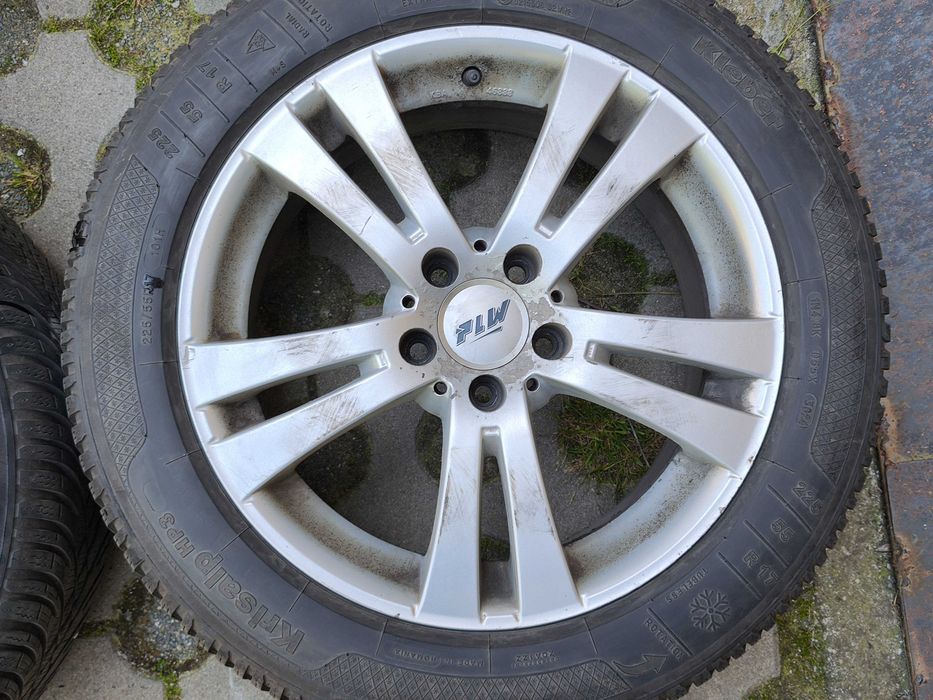Зимни гуми с джанти Kleber Krisalp HP 3 225/55/17  (7.5Jx17 ET37 5x112 ) DOT 2024 за AUDI A6 C7 Avant. Стават и за A4 B8, A5, Q5.