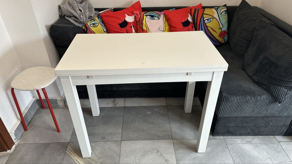 Трапезарна маса Икея масив разтегателна