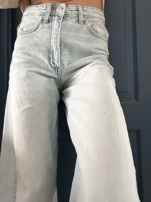 Blugi Zara 32 XS talie inalta