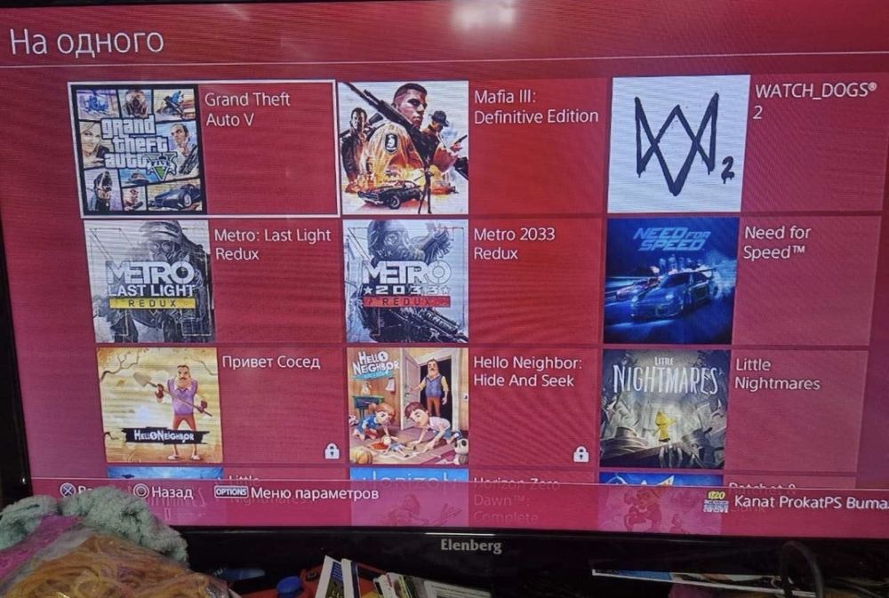 Пс 4 прокат,аренда