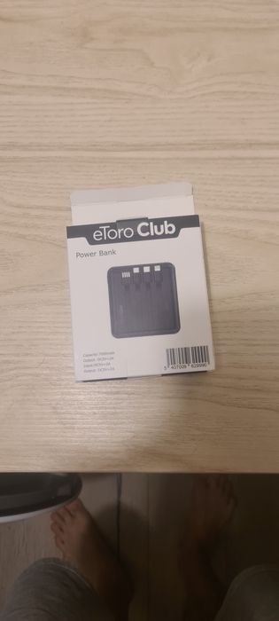 Vand Power Bank Etoro Club 7000mah