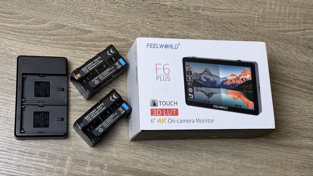 Външен монитор за фотоапарат Feelworld F6 Plus V2 Touch 6-инчов