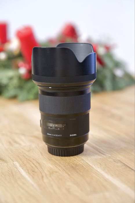 Vand obiectiv foto Sigma 50mm f1.4 ART Canon EF + adaptor EF-RF