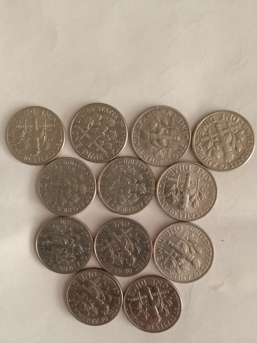 Купюры, монеты американские