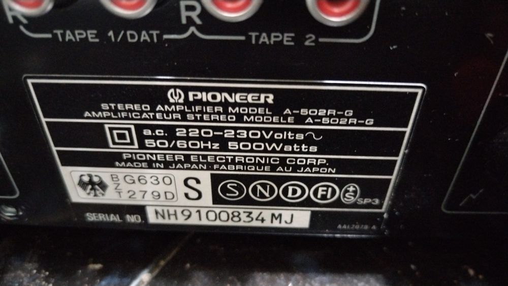 Amplificator stereo Pioneer A-502R
