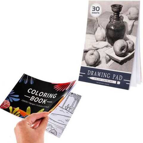 Художествен комплект за рисуване в куфар, 148 части, за деца и възрастни