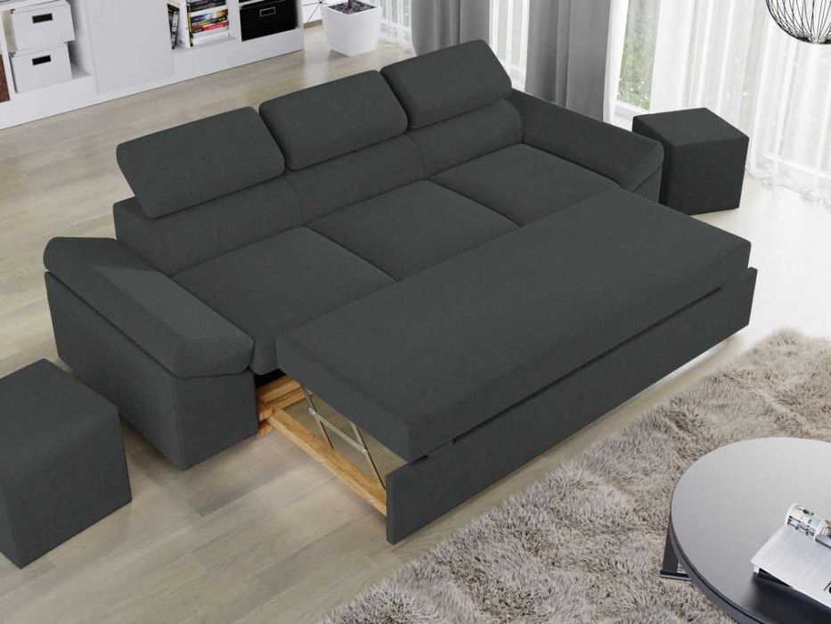 Canapea Extensibila Magic Gri Inchis - Transport Gratuit in 4-10 zile