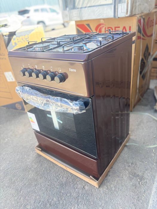 Газовая плита FERRE +доставаа до подъезда /оптом/розницу