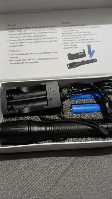 Lanterna cu acumulatori