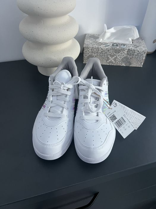 Sneakers Adidas Hoops 4.0 alb