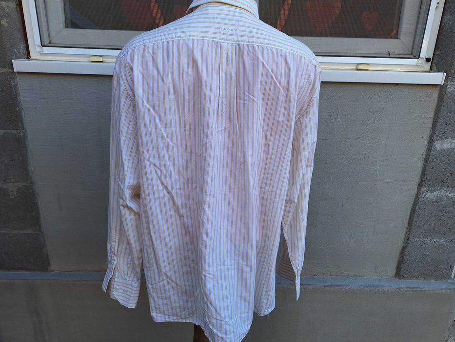 Jacques Britt orange | bust 136 cm | camasa barbat mar. 56 | XL - XXL