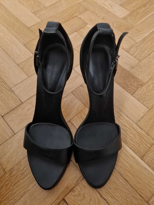 Zara сандали/ токчета естествена кожа