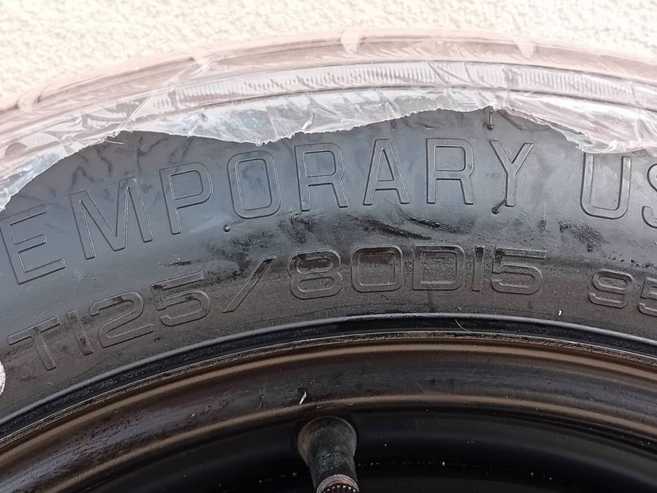 Резервна гума 15" mun патерица 125/85/15 за Kua / Хюндай