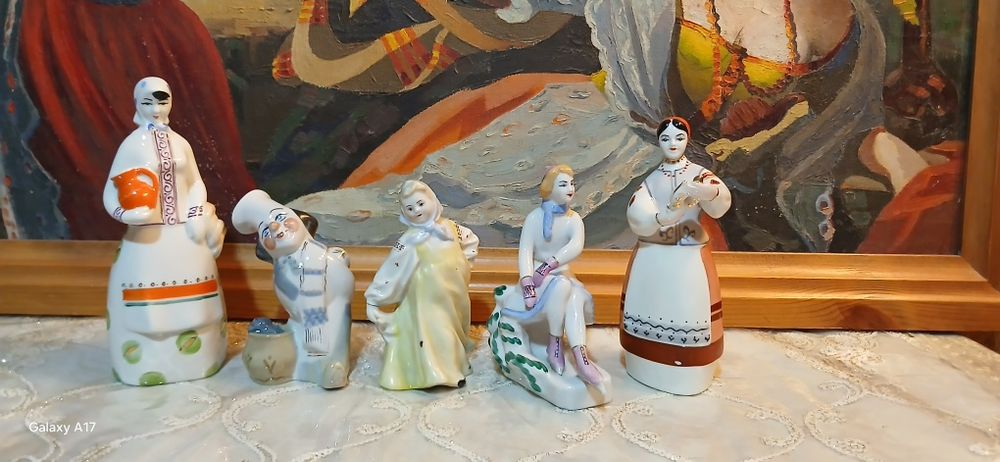 Статуэтки разные советских времен
