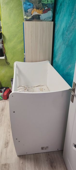 Бебешка кошара Lorelli 120/60см, бяла