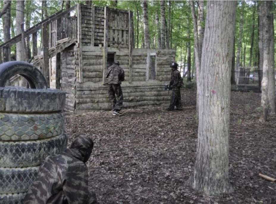 Пинбол на природе