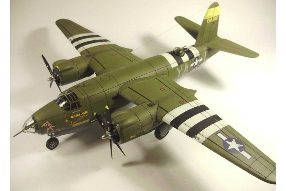 Сборная модель самолета B-26 «Мародер» (Matchbox 1/72)