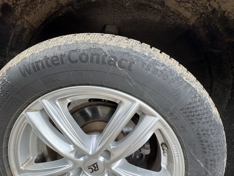 Jante Aliaj 17” 5x112 Audi/ Skoda/ VW/ Seat si anvelope Continental 215/65/17 99H