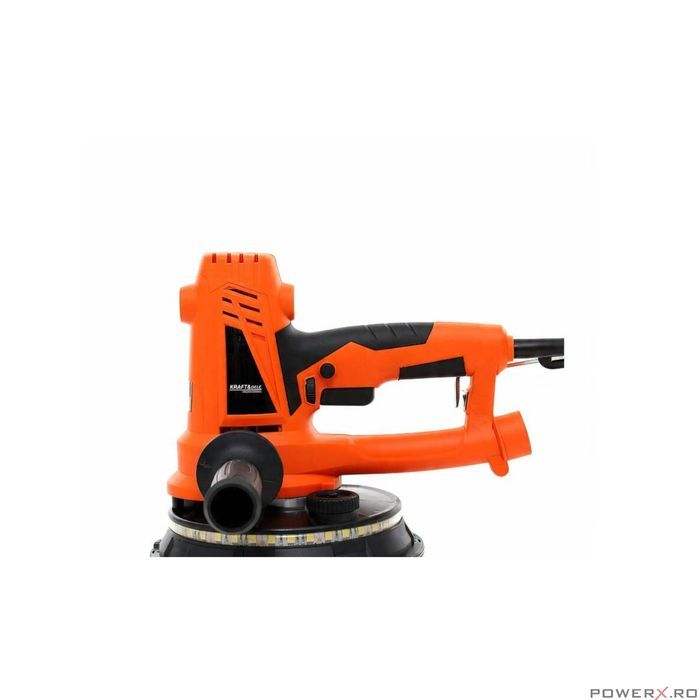 Slefuitor pentru pereti cu sac si sistem de aspirare Iluminarea LED,